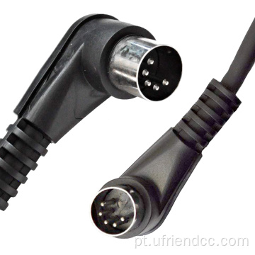 OEM 22AWG/24AWG Cabo do conector do ângulo reto